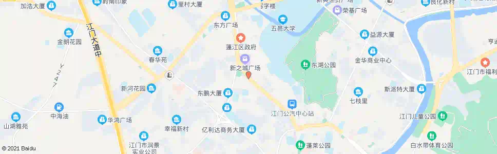 江门环市办事处_公交站地图_江门公交_妙搜公交查询2025