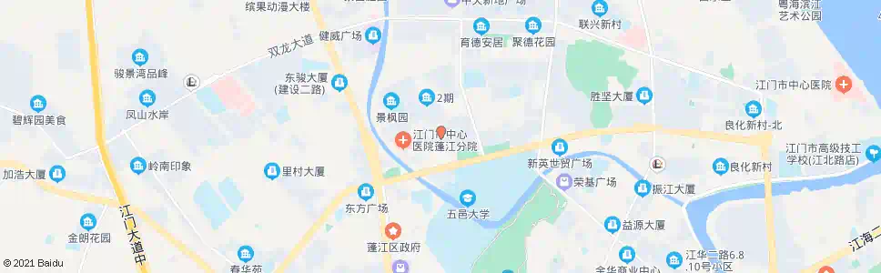 江门金汇豪庭五邑大学_公交站地图_江门公交_妙搜公交查询2025