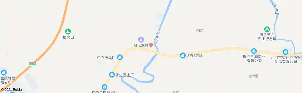 江门沙冲村侯车亭_公交站地图_江门公交_妙搜公交查询2025