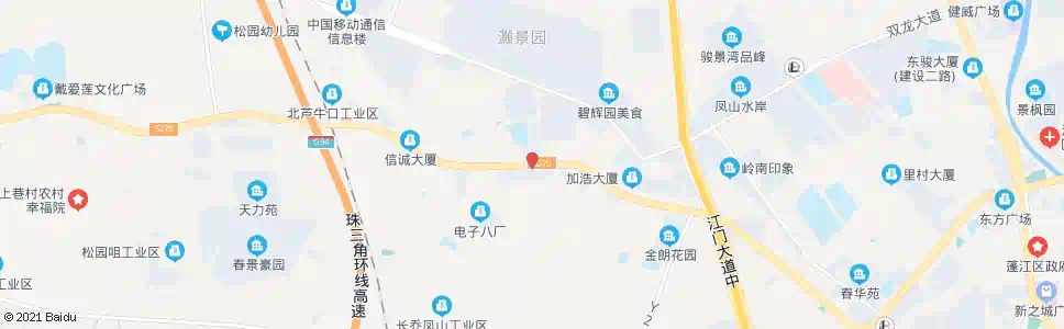 江门瑶村桥_公交站地图_江门公交_妙搜公交查询2025