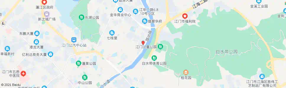 江门劳保局站_公交站地图_江门公交_妙搜公交查询2025