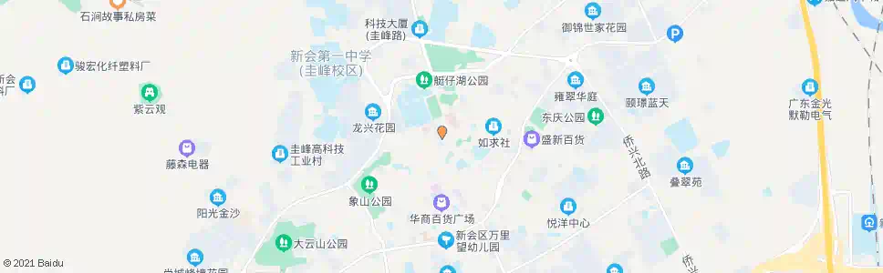 江门知政北站_公交站地图_江门公交_妙搜公交查询2025