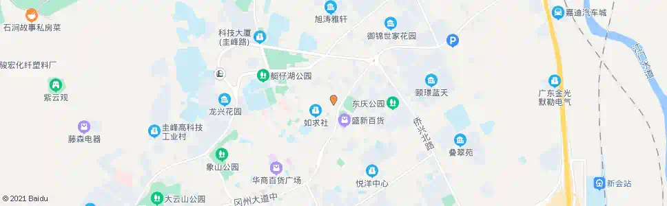 江门城东路_公交站地图_江门公交_妙搜公交查询2025