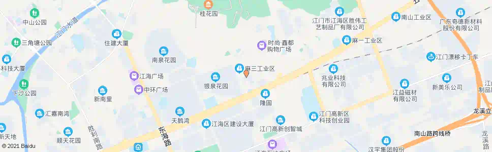 江门麻园站_公交站地图_江门公交_妙搜公交查询2025