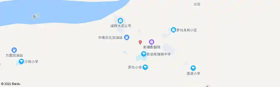 江门罗坑市场_公交站地图_江门公交_妙搜公交查询2025