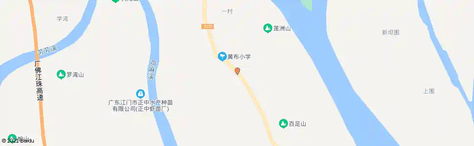 江门黄布二村_公交站地图_江门公交_妙搜公交查询2025