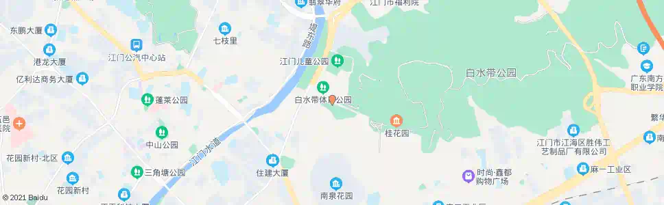 江门白水带牌坊2_公交站地图_江门公交_妙搜公交查询2025