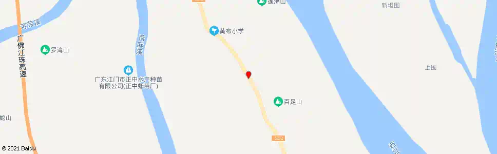 江门黄布三村_公交站地图_江门公交_妙搜公交查询2025