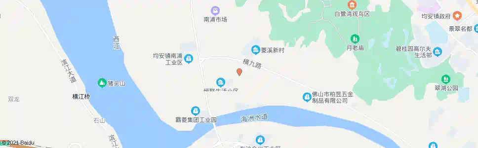 江门菱溪小学_公交站地图_江门公交_妙搜公交查询2025