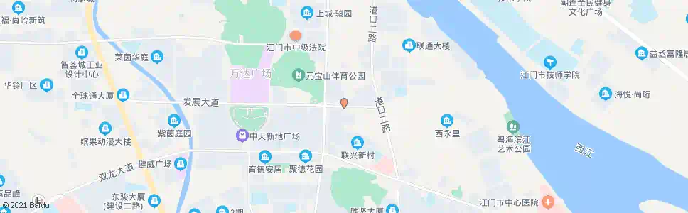 江门世纪花源北门_公交站地图_江门公交_妙搜公交查询2025