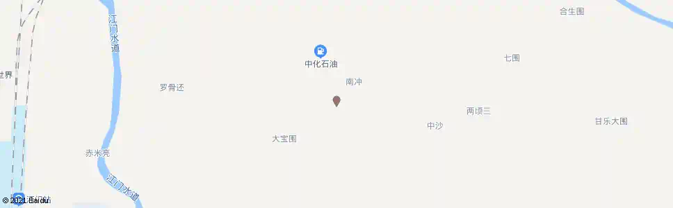江门南充水闸_公交站地图_江门公交_妙搜公交查询2025