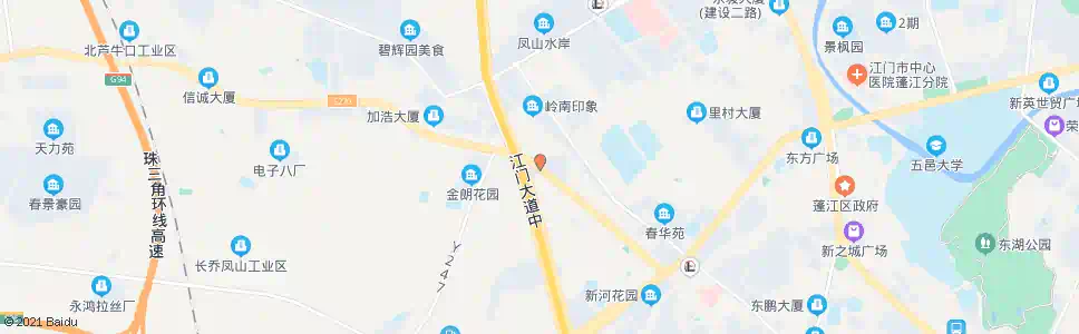 江门木朗_公交站地图_江门公交_妙搜公交查询2025