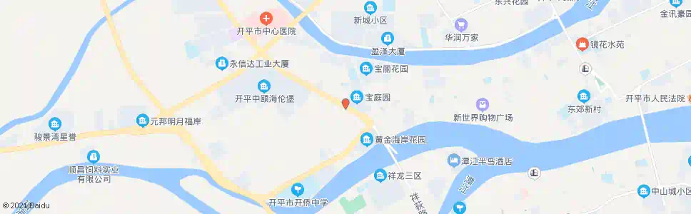 江门三江大道南站_公交站地图_江门公交_妙搜公交查询2025