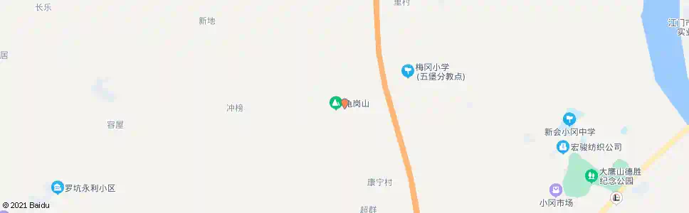 江门五堡村_公交站地图_江门公交_妙搜公交查询2025