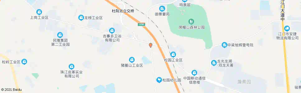 江门福泉路口_公交站地图_江门公交_妙搜公交查询2025