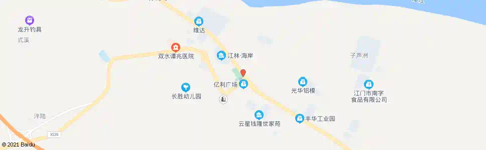 江门崔华根桥_公交站地图_江门公交_妙搜公交查询2025