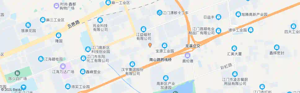 江门量子高科_公交站地图_江门公交_妙搜公交查询2025