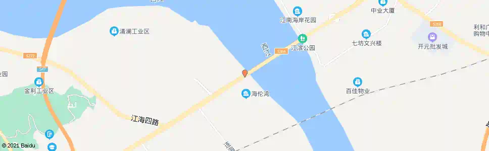 江门外海大桥脚_公交站地图_江门公交_妙搜公交查询2025