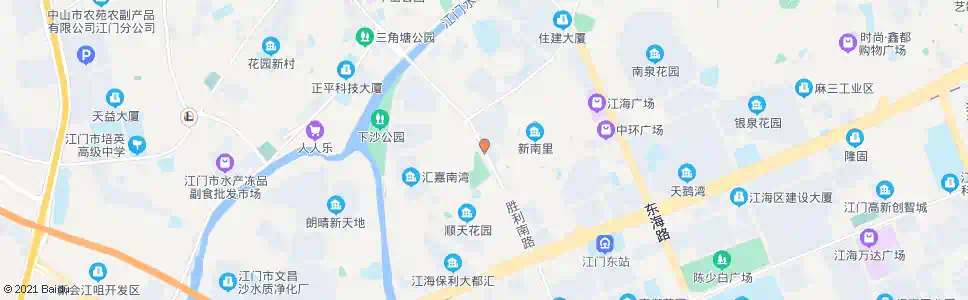 江门胜利南路_公交站地图_江门公交_妙搜公交查询2025