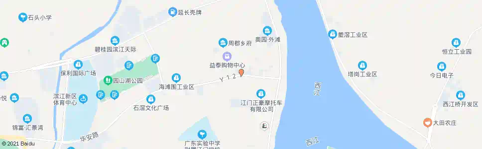 江门周郡_公交站地图_江门公交_妙搜公交查询2025