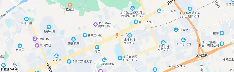 江门麻园墟_公交站地图_江门公交_妙搜公交查询2025