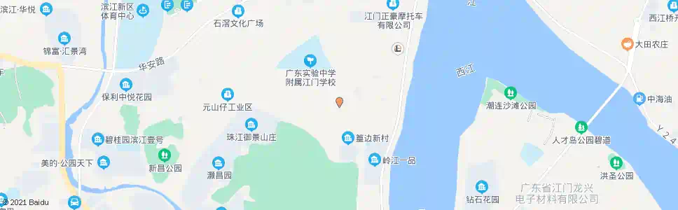 江门篁边_公交站地图_江门公交_妙搜公交查询2025