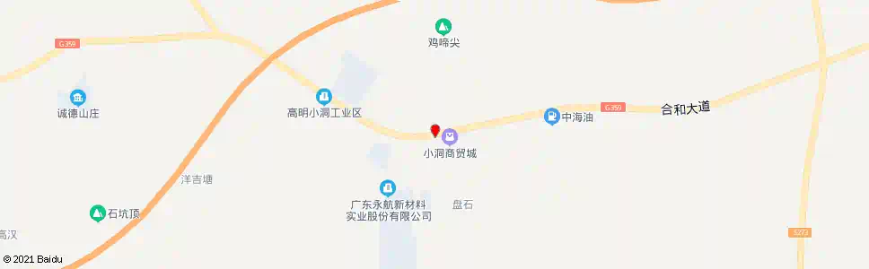 江门小洞_公交站地图_江门公交_妙搜公交查询2025