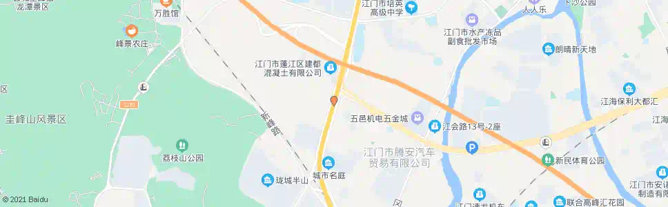 江门奇榜_公交站地图_江门公交_妙搜公交查询2025