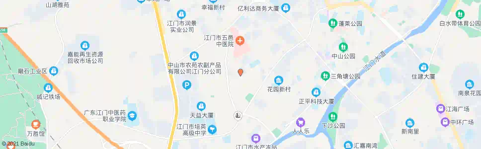江门江门日报社_公交站地图_江门公交_妙搜公交查询2025