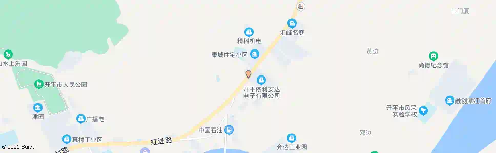 江门依利安达_公交站地图_江门公交_妙搜公交查询2025