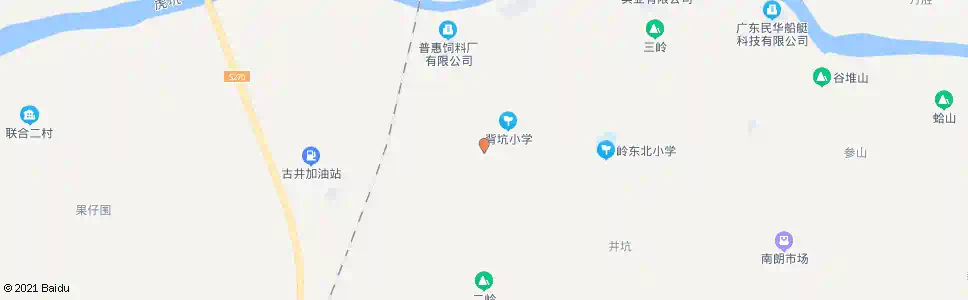 江门背坑_公交站地图_江门公交_妙搜公交查询2025