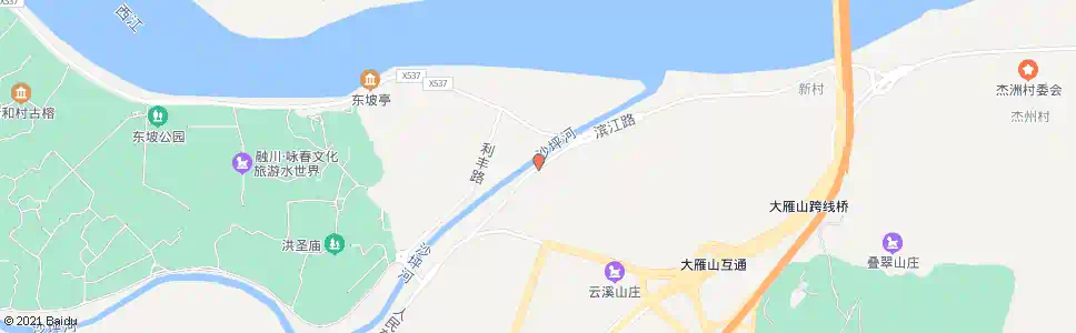 江门水闸_公交站地图_江门公交_妙搜公交查询2025