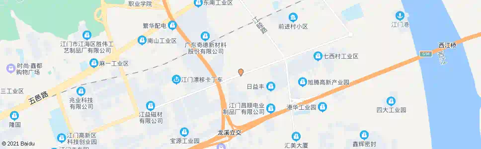 江门金瓯路东_公交站地图_江门公交_妙搜公交查询2025