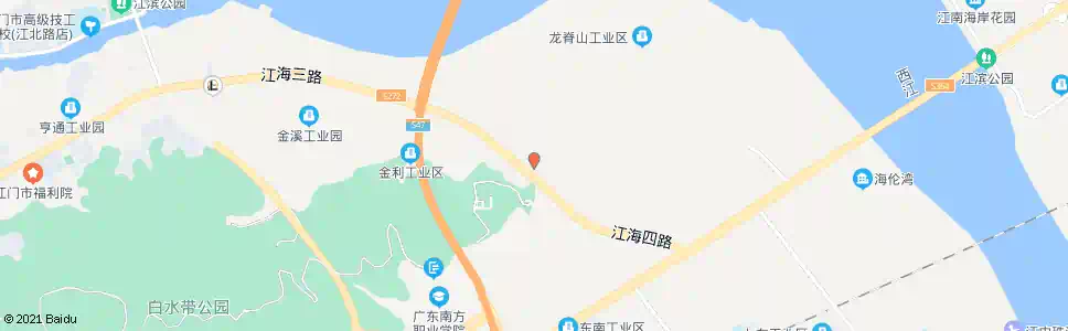 江门茶庵寺_公交站地图_江门公交_妙搜公交查询2025
