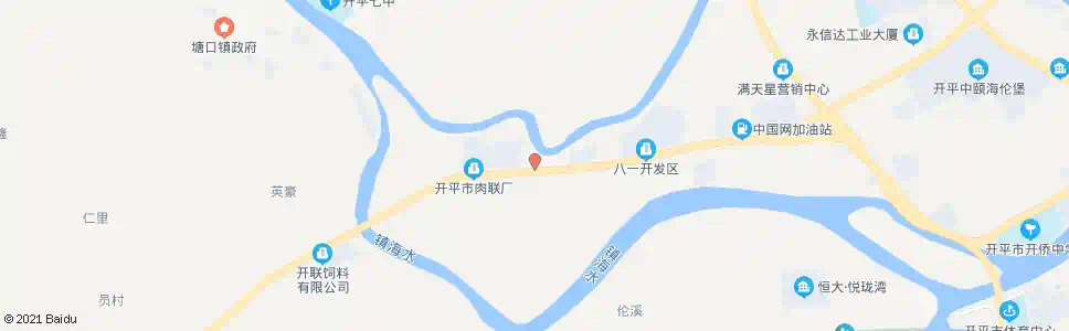 江门三联村_公交站地图_江门公交_妙搜公交查询2025