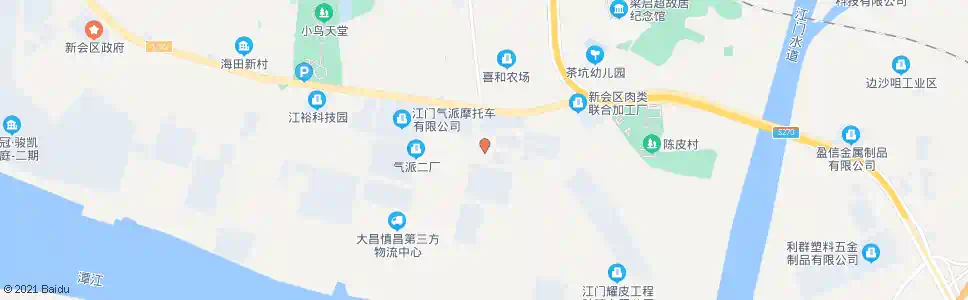 江门临港工业区_公交站地图_江门公交_妙搜公交查询2025