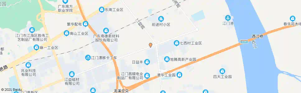 江门货运检查场_公交站地图_江门公交_妙搜公交查询2025