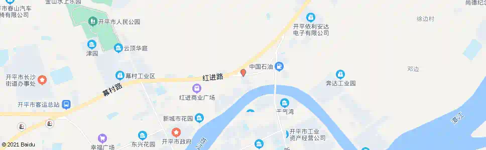 江门红进广场_公交站地图_江门公交_妙搜公交查询2025