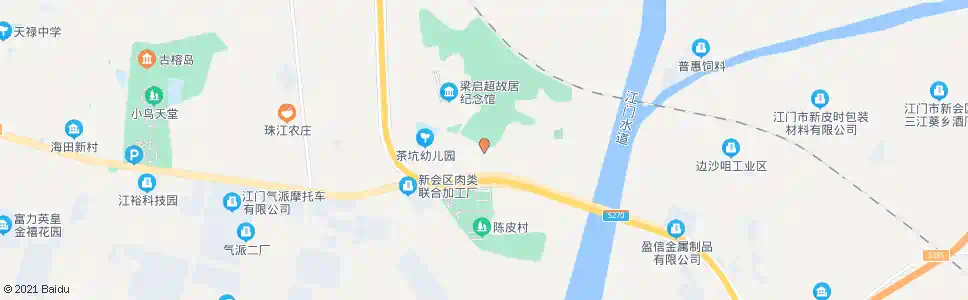 江门小洞开发区_公交站地图_江门公交_妙搜公交查询2025