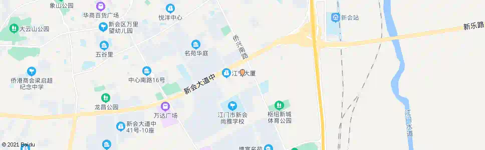 江门新会汽车总站_公交站地图_江门公交_妙搜公交查询2025