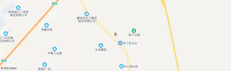 江门棠下镇府_公交站地图_江门公交_妙搜公交查询2025
