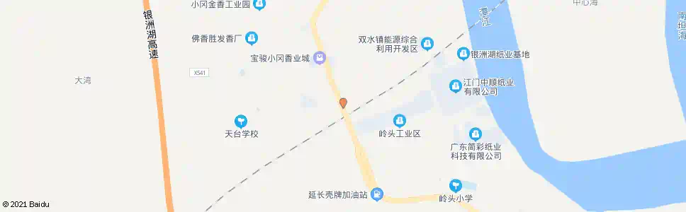 江门南水_公交站地图_江门公交_妙搜公交查询2025