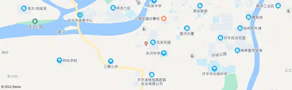 江门中和路站_公交站地图_江门公交_妙搜公交查询2025