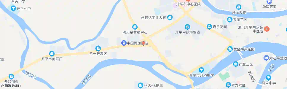 江门八一站_公交站地图_江门公交_妙搜公交查询2025
