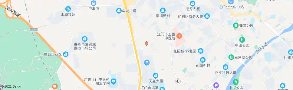 江门三捷电池_公交站地图_江门公交_妙搜公交查询2025