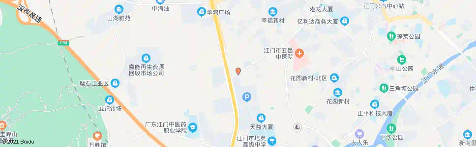 江门西区工业路口_公交站地图_江门公交_妙搜公交查询2025