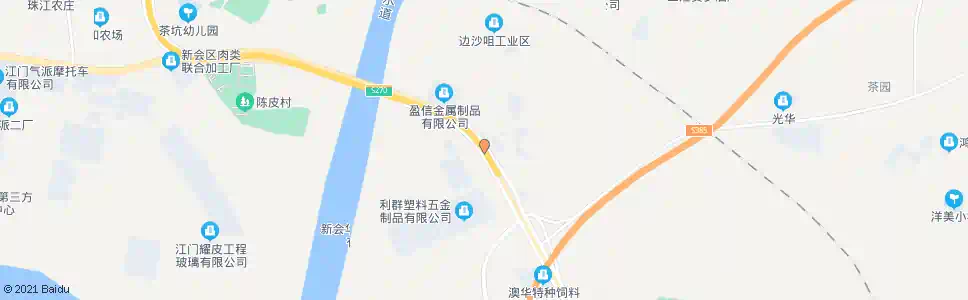 江门官田_公交站地图_江门公交_妙搜公交查询2025