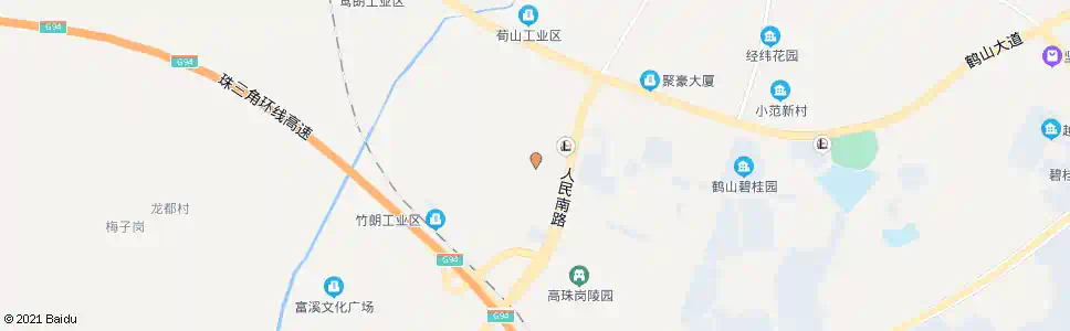 江门竹朗_公交站地图_江门公交_妙搜公交查询2025