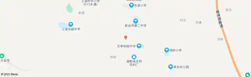 江门豪山村_公交站地图_江门公交_妙搜公交查询2025