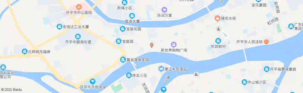 江门三江桥头站_公交站地图_江门公交_妙搜公交查询2025